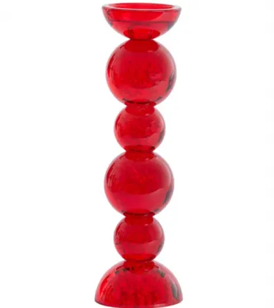 Подсвечник из прозрачного стекла Тбилиси