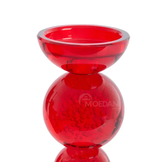 Подсвечник из прозрачного стекла Тбилиси - изображение 2