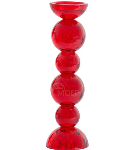 Подсвечник из прозрачного стекла Тбилиси - изображение 1