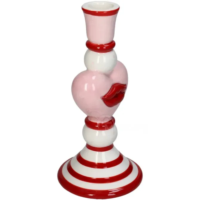 Розовый керамический подсвечник Тбилиси - изображение 2