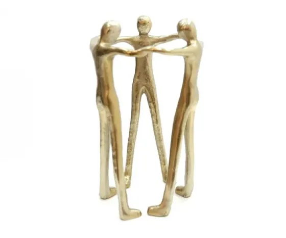 Серебряный алюминиевый декоративный сувенир Тбилиси