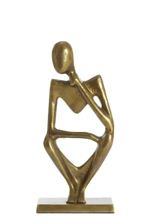 Декоративная фигурка элегантного золотого цвета Тбилиси