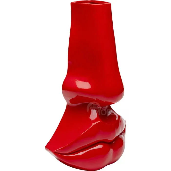 Წითელი პოლირეზინის დეკორატიული ლარნაკი თბილისი - photo 1