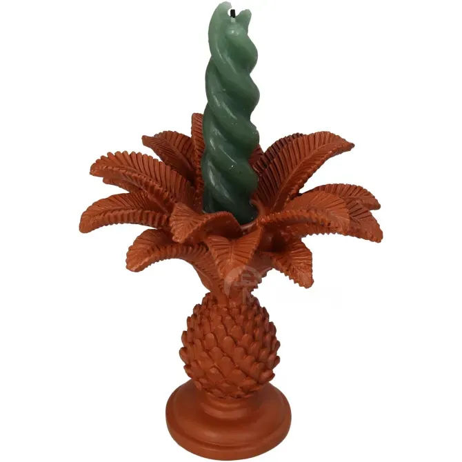 Დეკორატიული ყავისფერი სასანთლე თბილისი - photo 1