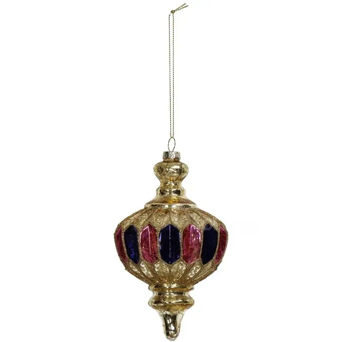 Новогодняя цветная стеклянная рождественская елка в качестве сувенира Тбилиси - изображение 1