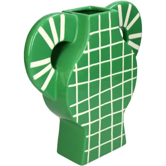 Зеленая декоративная ваза Тбилиси