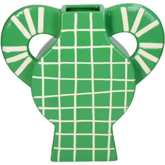 Зеленая декоративная ваза Тбилиси