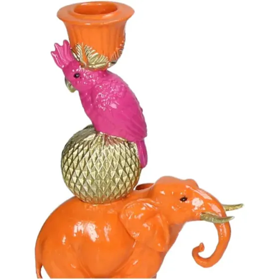 Სტაფილოსფერი პოლირეზინის სასანთლე თბილისი