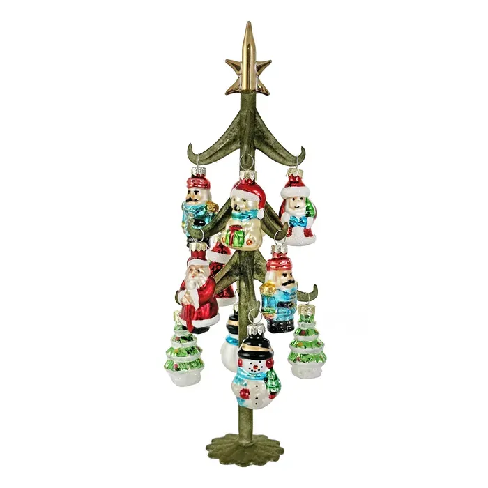 Сувенир из зеленого стекла на Новый год Тбилиси - изображение 1