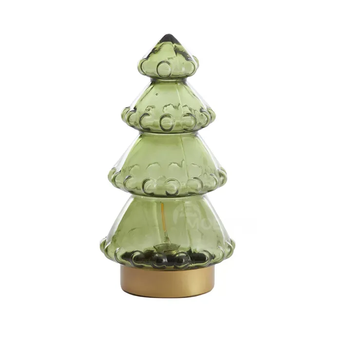 Стеклянная лампа в виде рождественской елки Тбилиси - изображение 2