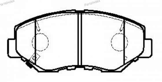 სამუხრუჭე დისკის ხუნდები  hundebi CTR CKHO16 თბილისი