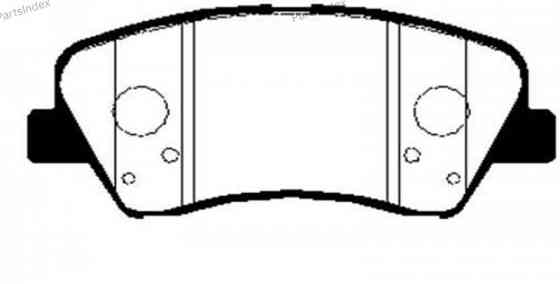 სამუხრუჭე დისკის ხუნდები  hundebi CTR CKKH44 თბილისი