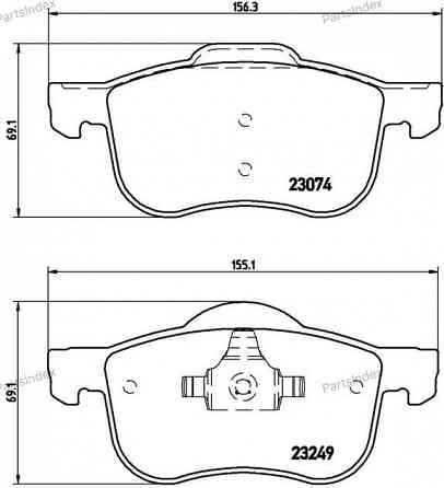 Brembo P86020 Disc Brake Pads Tbilisi