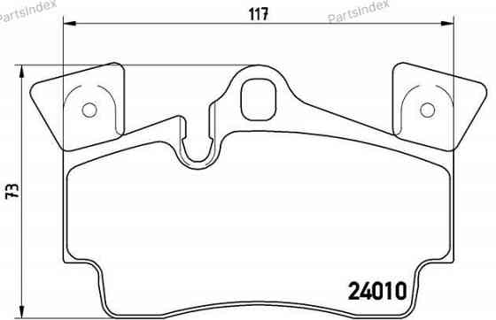 Brembo P85088 Disc Brake Pads Tbilisi