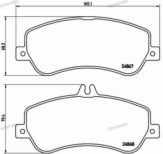 Brembo P50086 Disc Brake Pads Tbilisi