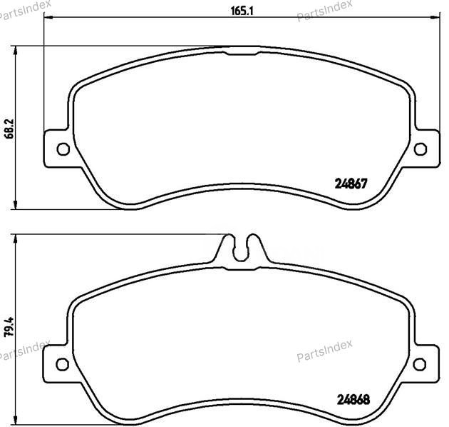 Brembo P50086 Disc Brake Pads Tbilisi - photo 2