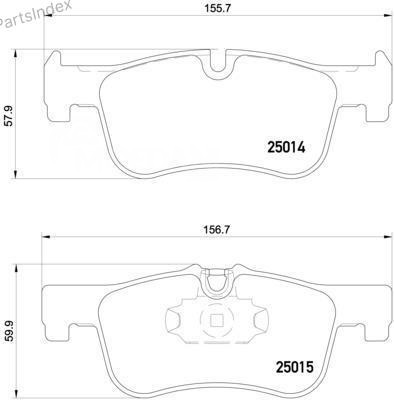 Brembo P06078 disc brake pads Tbilisi - photo 2