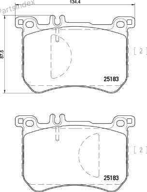 Brembo P50111 Disc Brake Pads Tbilisi