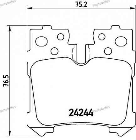 Brembo P83076 Disc Brake Pads Tbilisi