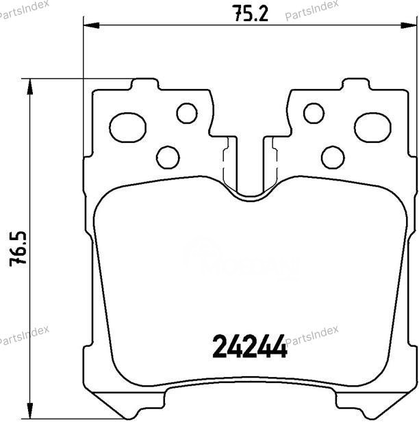 Brembo P83076 Disc Brake Pads Tbilisi - photo 2