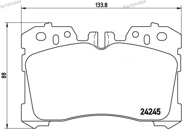Brembo P83075 Disc Brake Pads Tbilisi - photo 2
