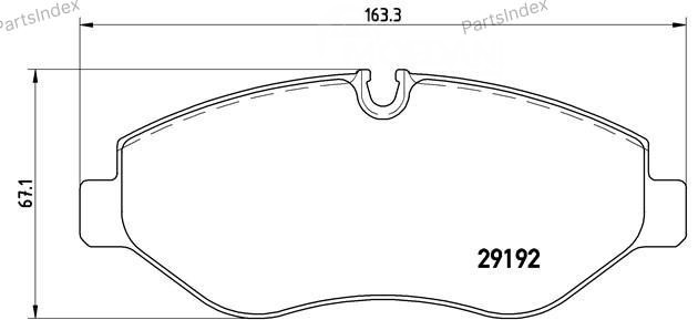 Brembo P50085 Disc Brake Pads Tbilisi - photo 2