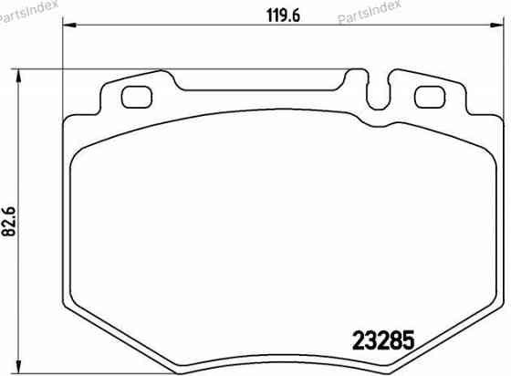 Brembo P50048 Disc Brake Pads Tbilisi