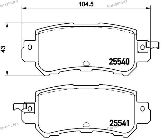 Brembo P49047 Disc Brake Pads Tbilisi - photo 2