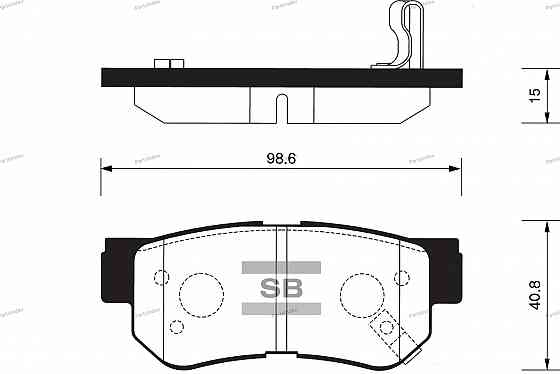Sangsin SP1117 disc brake pads Tbilisi