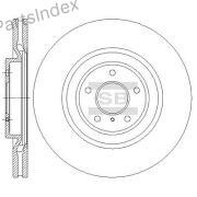 Sangsin SD4228 სამუხრუჭე დისკი თბილისი - photo 1