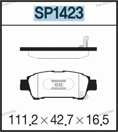 Sangsin SP1423 დისკური სამუხრუჭე ხუნდები თბილისი