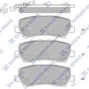Sangsin SP4068 დისკის სამუხრუჭე ხუნდები თბილისი