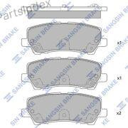 Sangsin SP4068 დისკის სამუხრუჭე ხუნდები თბილისი - photo 1