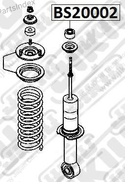 Jikiu BS20002 shock absorber bushing Tbilisi - photo 1