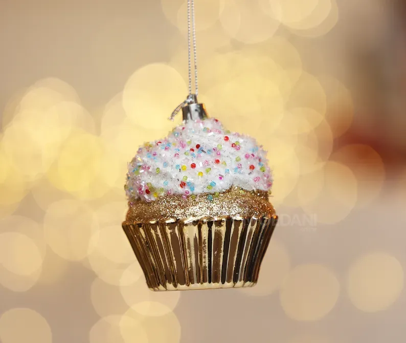 Christmas tree toy "Muffin" 9 cm Tbilisi - photo 1