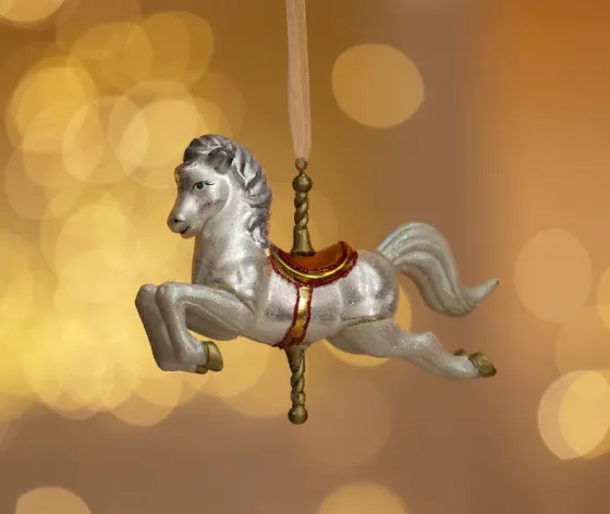 Mini Christmas tree toy "horse" Tbilisi