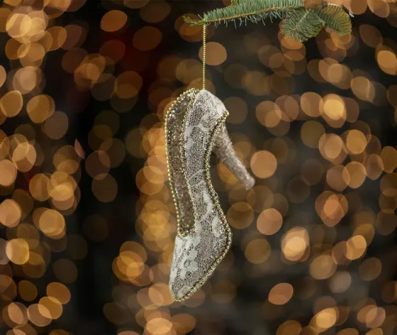 Christmas tree toy Cinderella's castle 1 Tbilisi