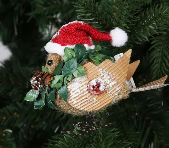 Christmas tree toy bird Tbilisi