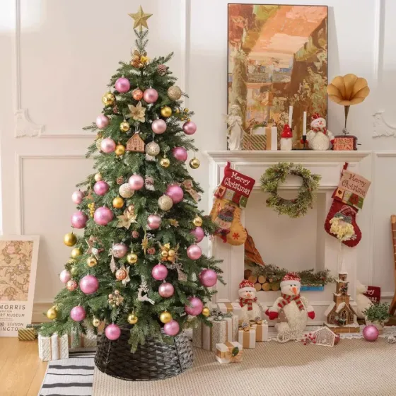 Ნაძვის ხის სადგამი კალათა თბილისი