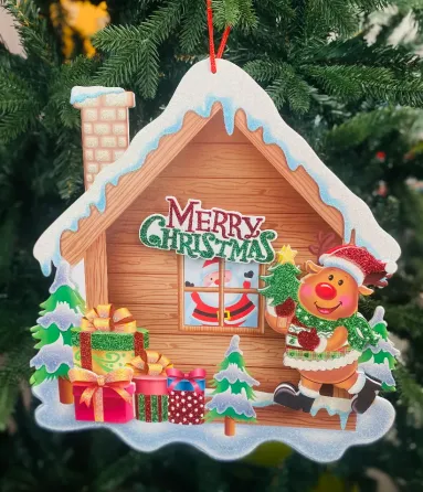 Საახალწლო მუყაოს ტრაფარეტი თბილისი