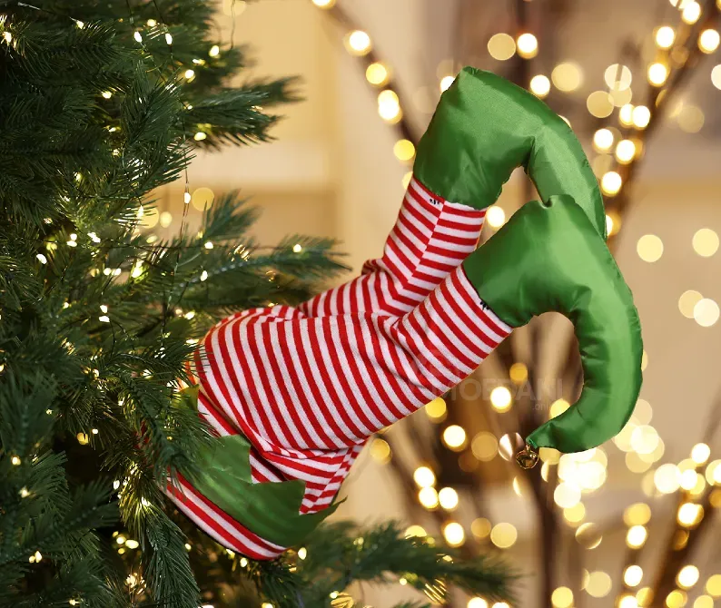 Елочная игрушка «Движущийся эльф» 33 см Тбилиси - изображение 1