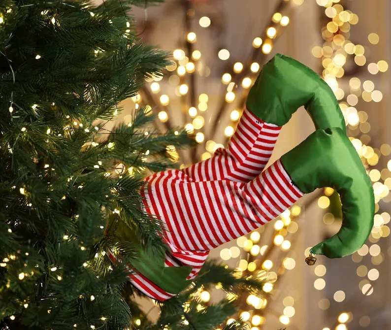 Елочная игрушка «Движущийся эльф» 33 см Тбилиси - изображение 2