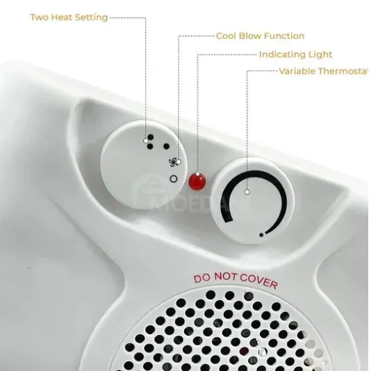 Electric heater (fan heater) LQ-901 2000W Tbilisi - photo 3