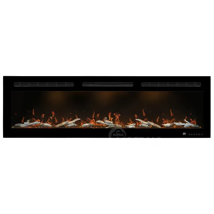 Встраиваемый электрический обогреватель с эффектом огня Royal Thermo Allira Rtfp/W- Al60Ls 25 м² Тбилиси - изображение 2