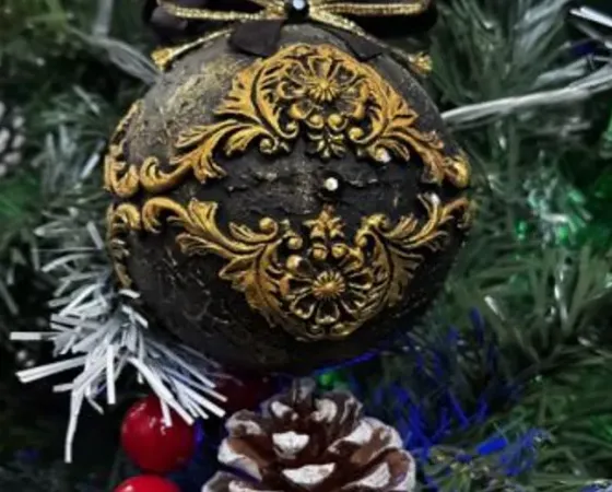 Christmas tree toy handmade Tbilisi