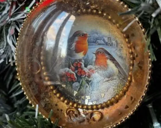 Toy Christmas tree handmade Tbilisi