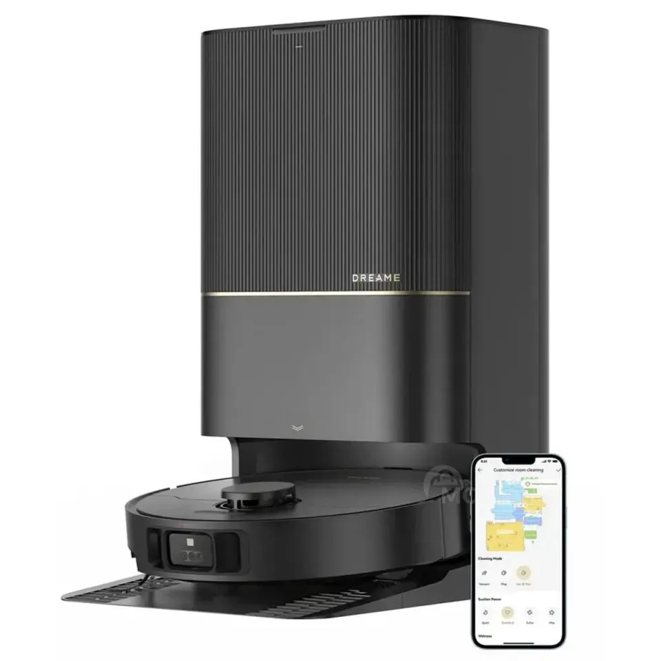Робот-пылесос Dreamx40 Ultra, полностью черный, модель RLX63CE. Тбилиси - изображение 1