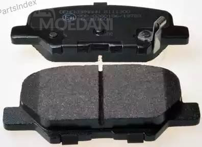 სამუხრუჭე დისკის ხუნდები  hundebi Denckermann B111300 თბილისი - photo 1