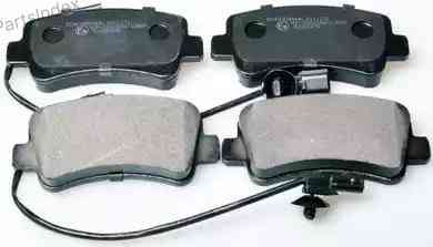 სამუხრუჭე დისკის ხუნდები  hundebi Denckermann B111271 თბილისი