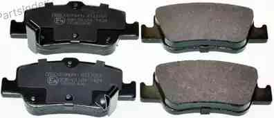 სამუხრუჭე დისკის ხუნდები  hundebi Denckermann B111016 თბილისი